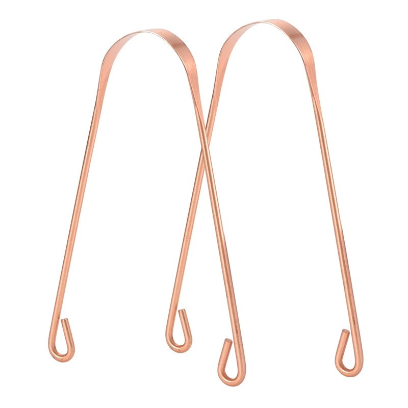U Shaped Tongue Scraper Pure Copper